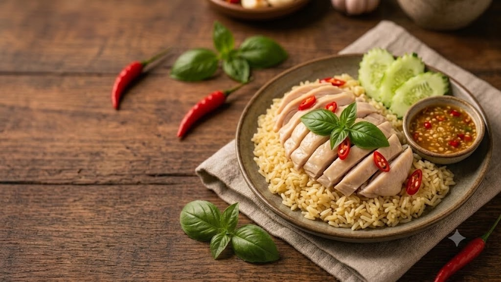 Hainanese Chicken Rice